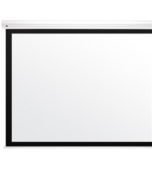 Kauber White Label Motorleinwand 16:10 mit Rand