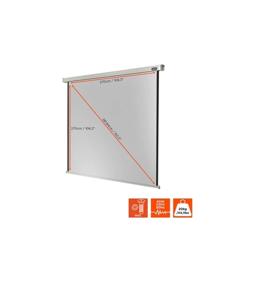 celexon Motor LW Professional 1:1; 270x270cm