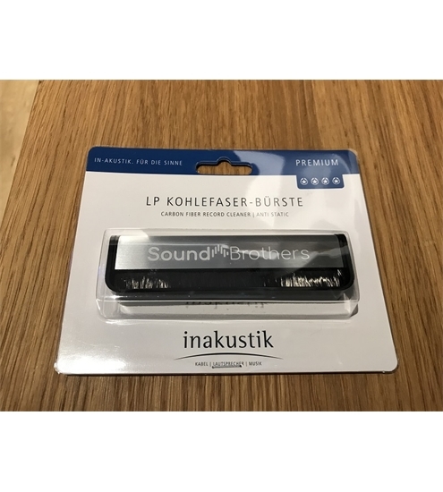 INAKUSTIK Premium Kohlefaser Plattenbürste SB