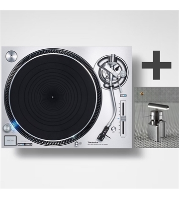 Technics Set SL-1200GR2ES + Little Fwend Disco MKII (silber)