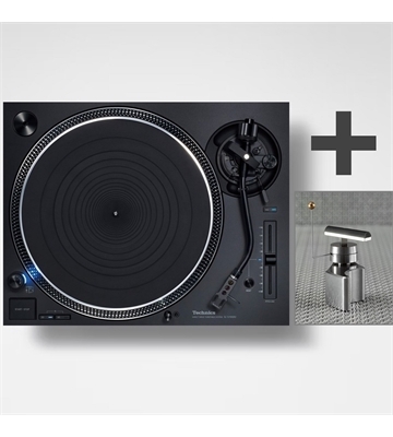 Technics Set SL-1210GR2EK + Little Fwend Disco MKII (schwarz)