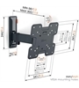 Vogels Comfort TVM 3225 Full-Motion (19-43")