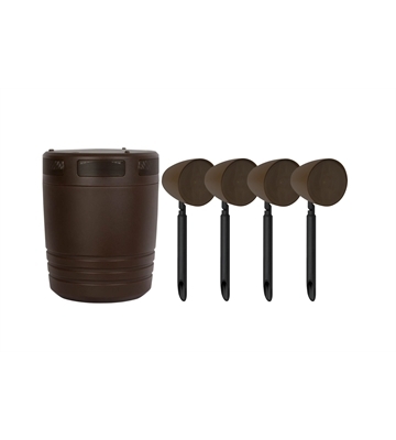 Monitor Audio Set Climate Gartenlautsprecher System L (braun)