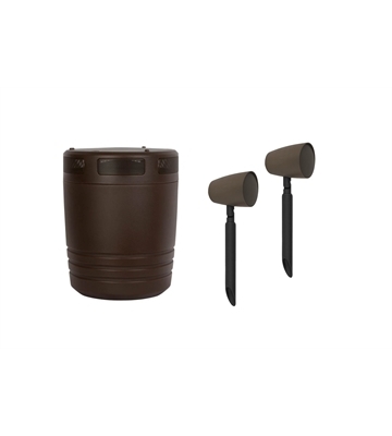 Monitor Audio Set Climate Gartenlautsprecher System S (braun)
