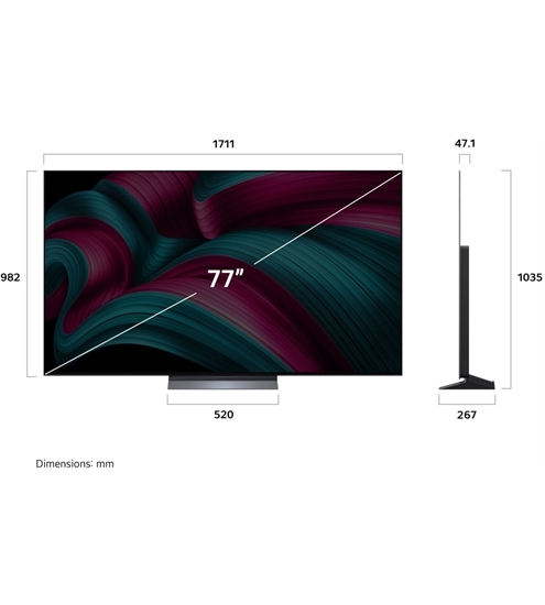 LG OLED77C58LA