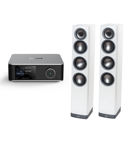 WiiM Ultra + Elac Navis ARF 51 wireless Set