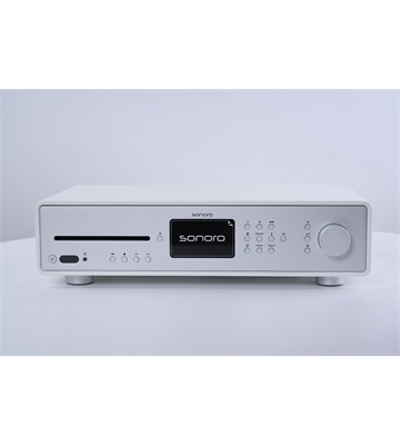 Sonoro MAESTRO Quantum Aussteller (weiß (matt) - silber) CD-Receiver