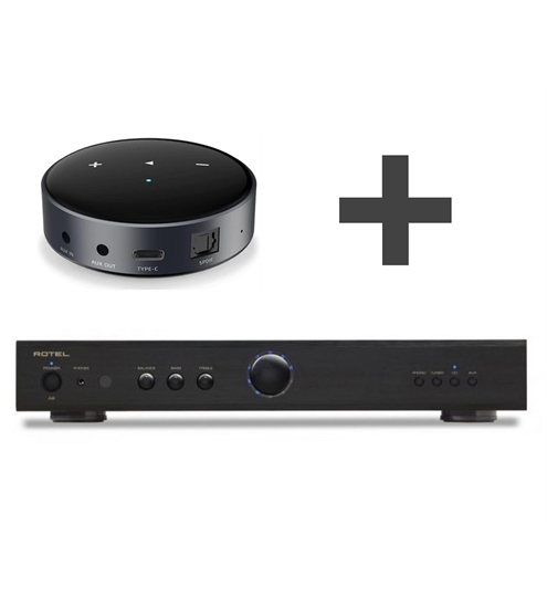 Rotel A8 + WiiM mini