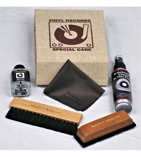 Simply Analog Vinyl Record Cleaning Boxset