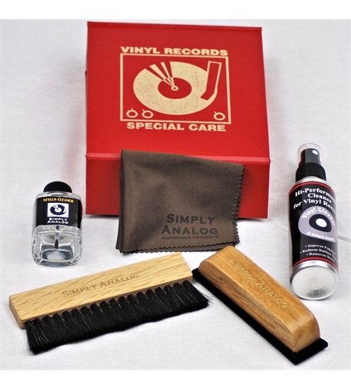 Simply Analog Vinyl Record Cleaning Boxset