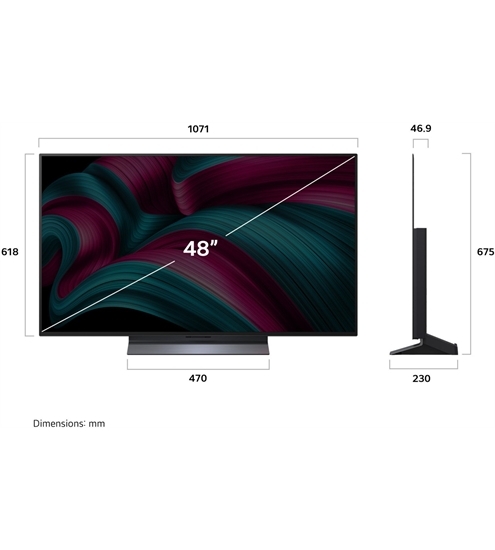 LG OLED48C58LA