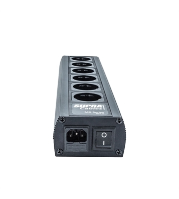 Supra LoRad MD-06 EU SPC Netzleiste (alu/schwarz)