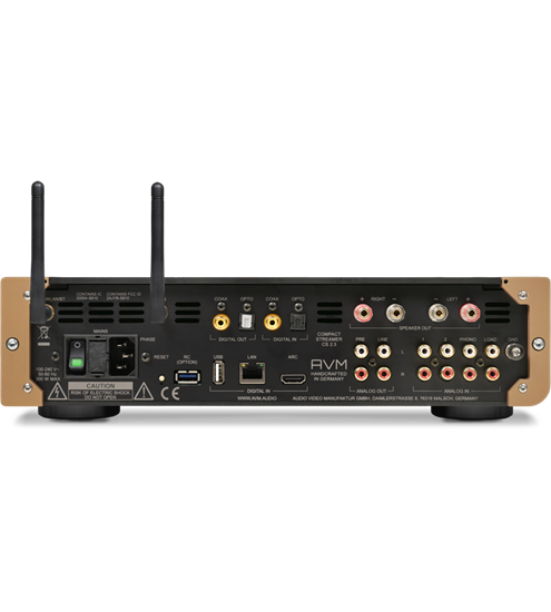 AVM AUDIO CS 2.3 Anniversary 40th Edition