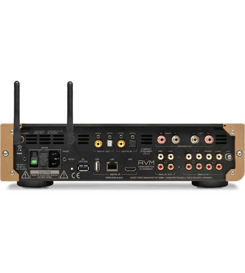 AVM AUDIO CS 2.3 Anniversary 40th Edition