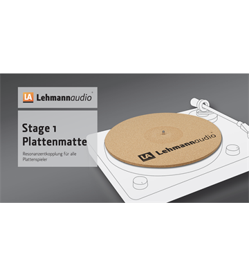 Lehmannaudio Stage 1 Plattenmatte 6mm (Naturkork)