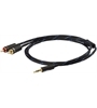 Black Connect Klinke 3,5mm auf RCA