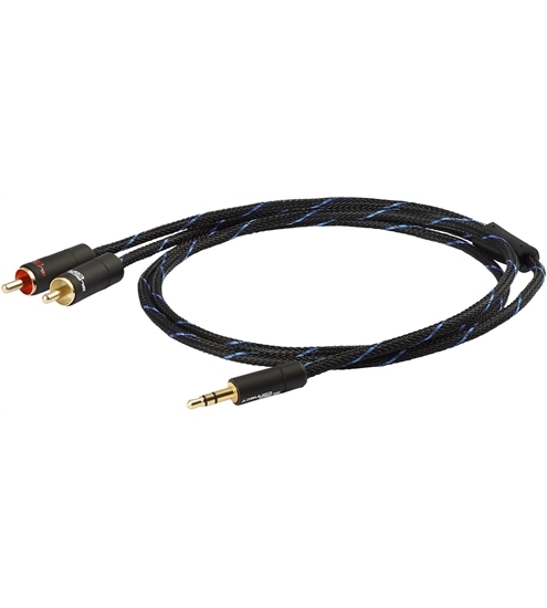 Black Connect Klinke 3,5mm auf RCA