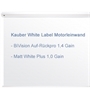 Kauber White Label Motorleinwand 1:1