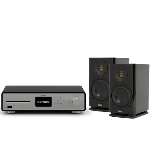 Sonoro Set MAESTRO Quantum + Elac Solano 283 schwarz